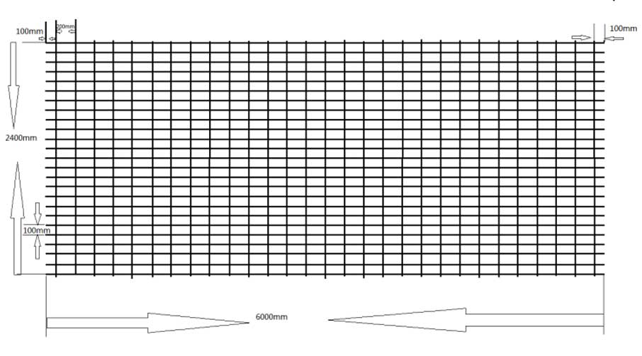 SE92/SE82/SE72/SE62 concrete reinforcing mesh for structural using