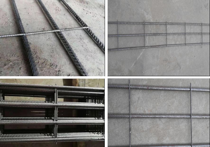 Trench mesh reinforcement for footing slab construction and Waffle rafts beam and piers