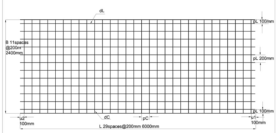 SL52/SL62/SL72/SL82/SL92/SL102/SL81 Square reinforcing mesh