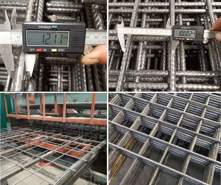 B5 / B6 / B7 / B8 / B9 / B10 / B11 / B12 / B14 / B16 reinforcing mesh with ribbed