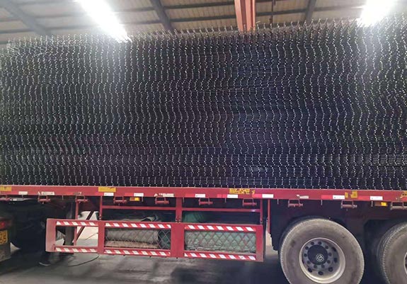 Heyou Wire Mesh delivery the reinforcing steel mesh at Heyou factory