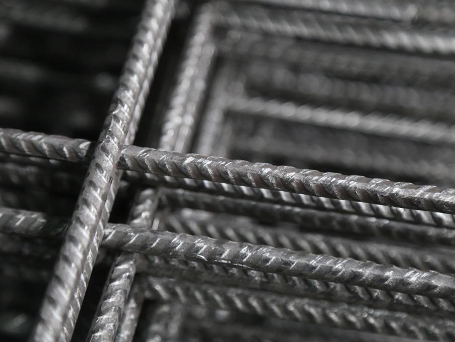Steel wire mesh for tunnel support